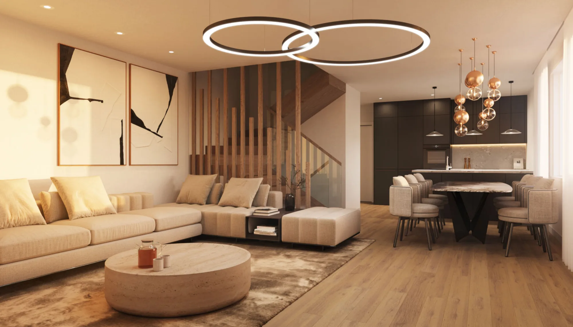 Planung von 4 Doppeleinfamilienhäusern in Rümikon – 89m2 Group Projektbild 3