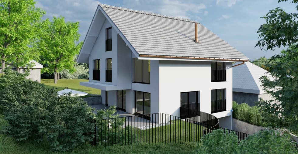 Bau eines Einfamilienhauses in Giebenach – 89m2 Group