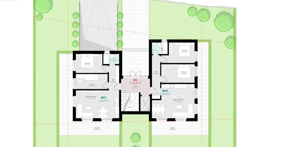 Planung eines Mehrfamilienhauses in Oftringen – 89m2 Group