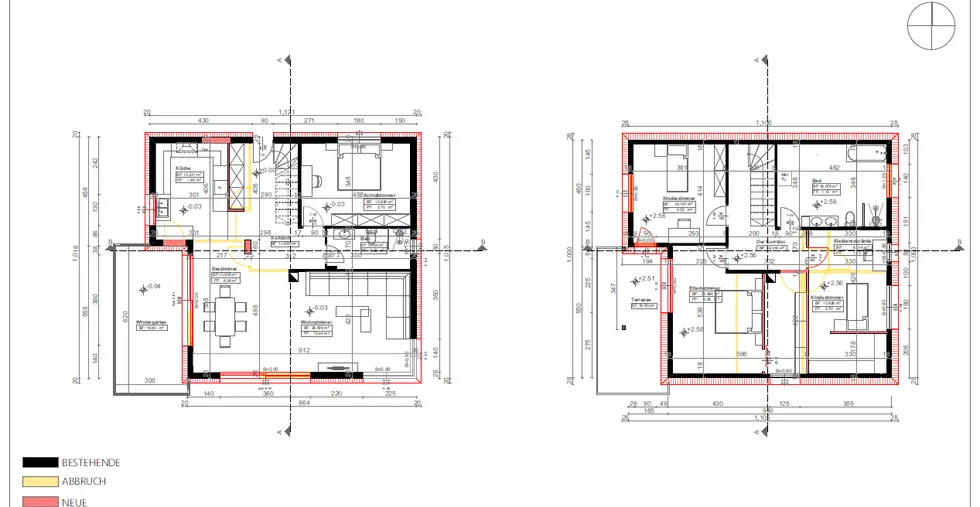 Umbauplanung eines freistehenden Hauses in Erlinsbach – 89m2 Group