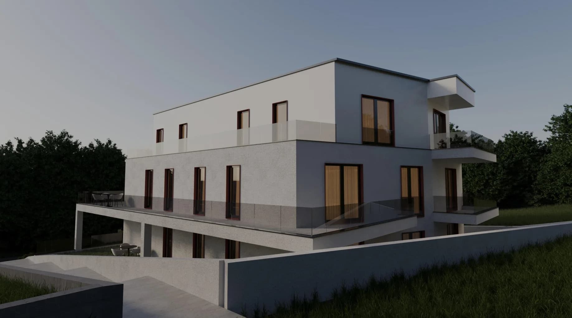 Planung eines Mehrfamilienhauses in Wangen-Brüttisellen – 89m2 Group Projektbild 2