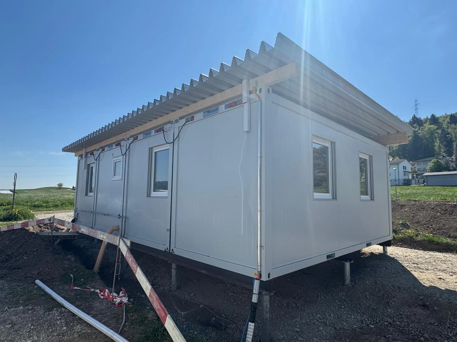 Umsetzung einer Asylunterkunft in Hüttikon – 89m2 Group Projektbild 2