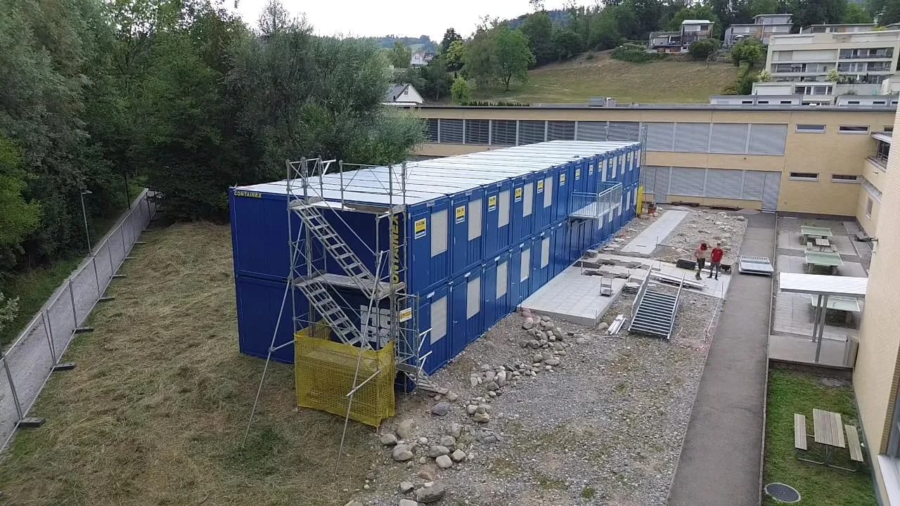 Umsetzung eines Schulprovisoriums in Wetzikon – 89m2 Group Projektbild 2